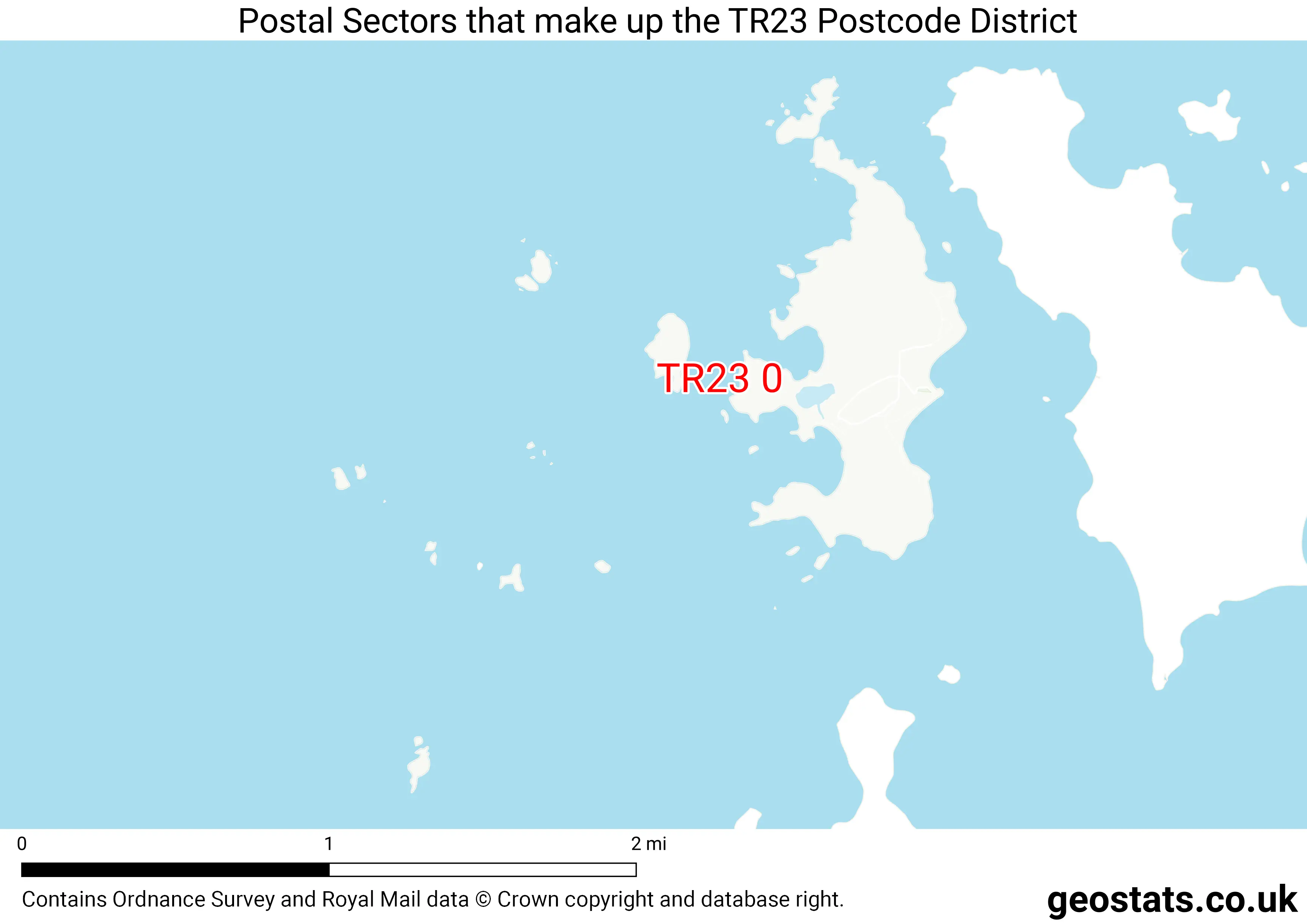 Map of the TR23  District