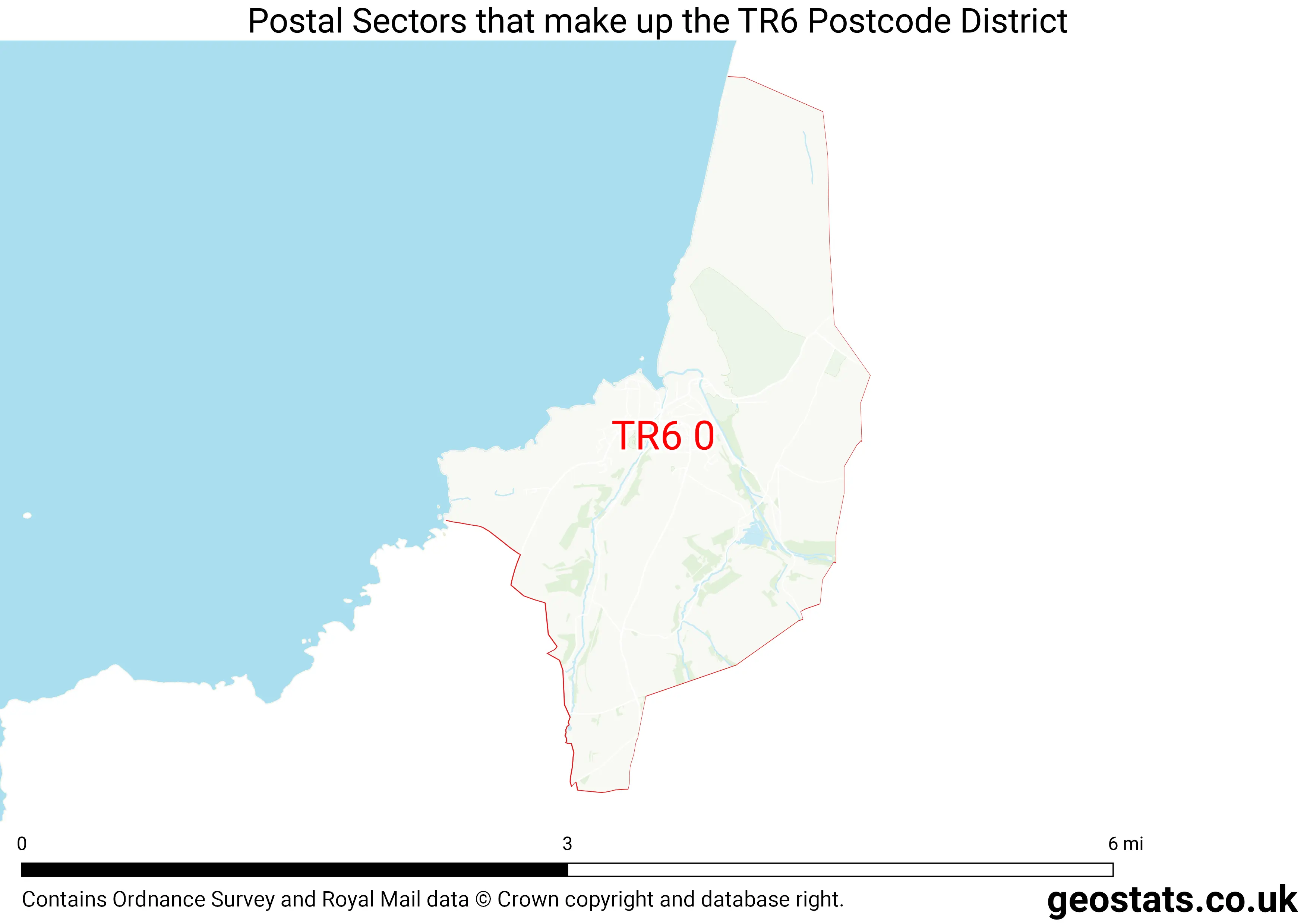 Map of the TR6  District