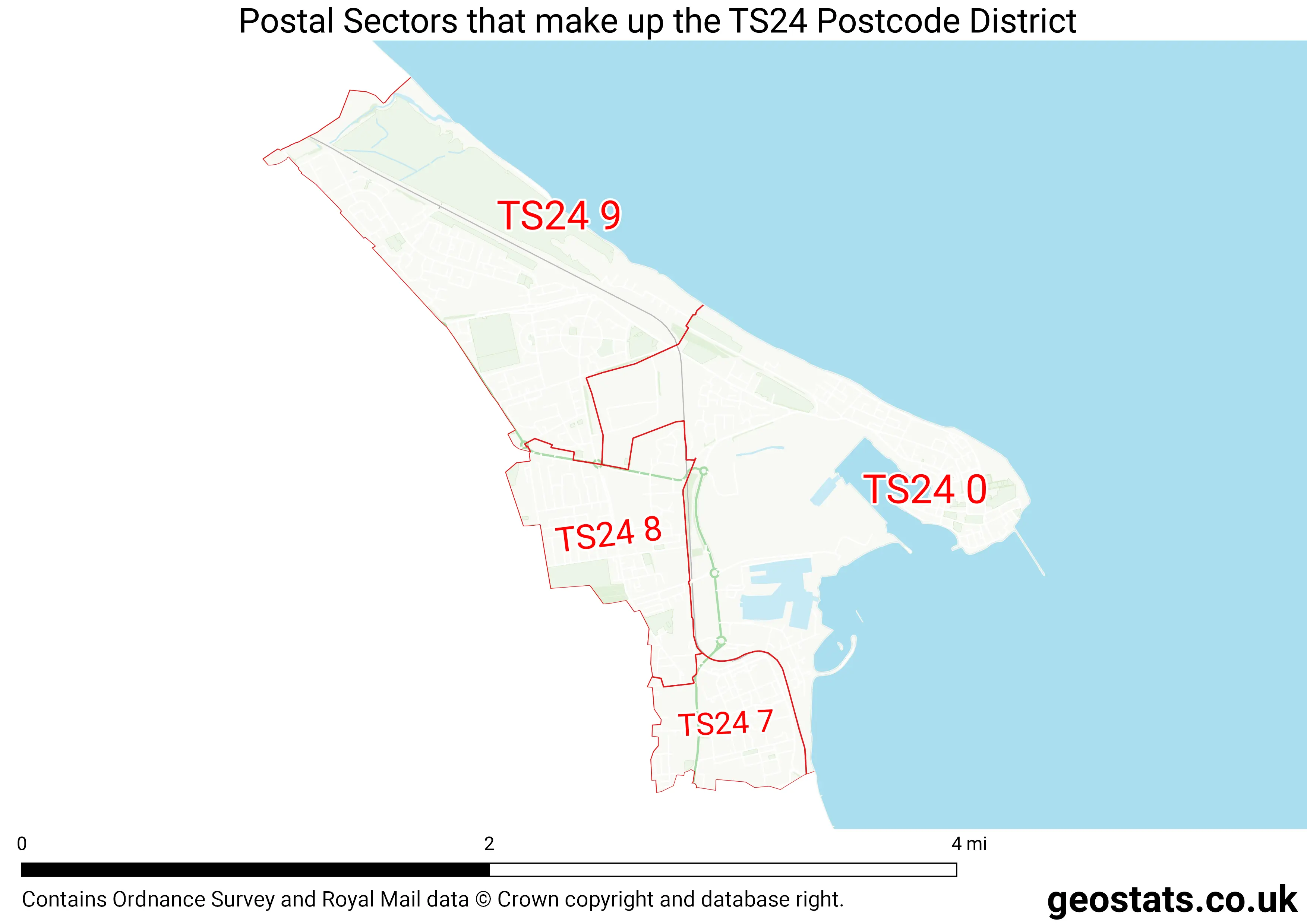 Map of the TS24  District