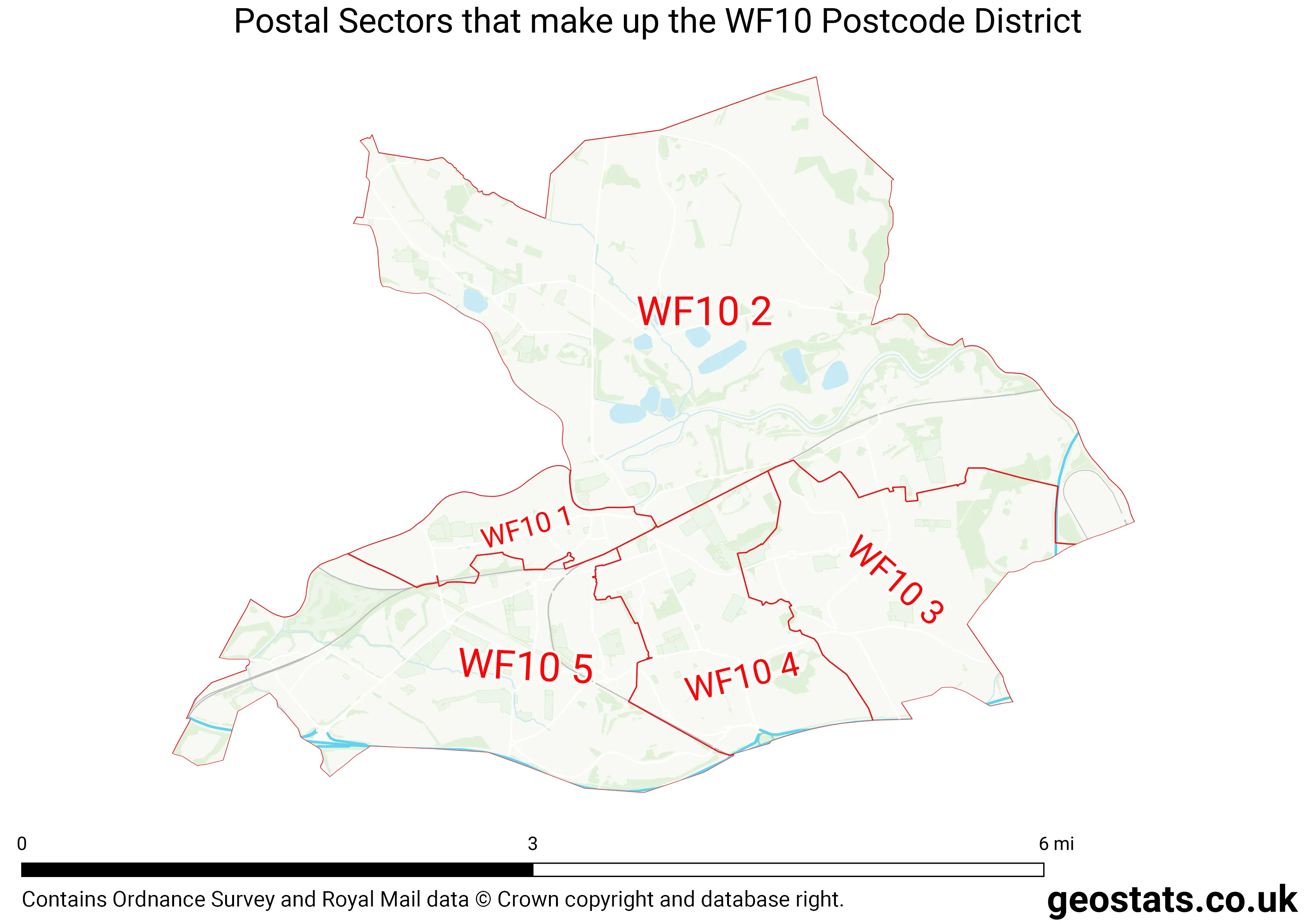 Map of the WF10  District