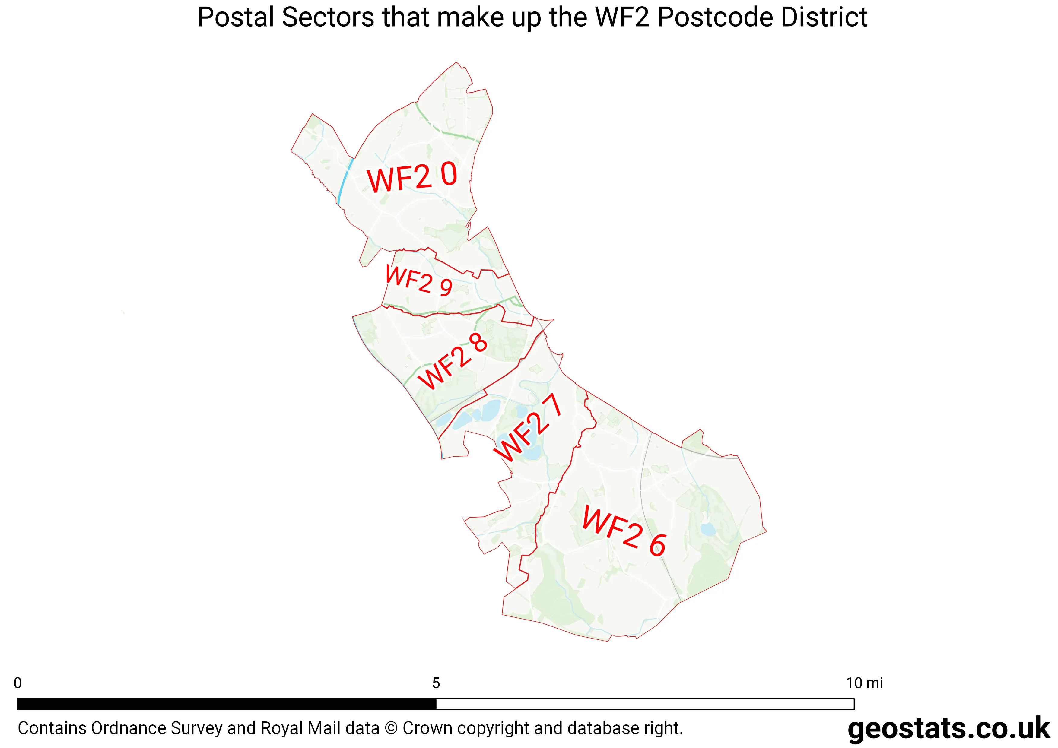 Map of the WF2  District