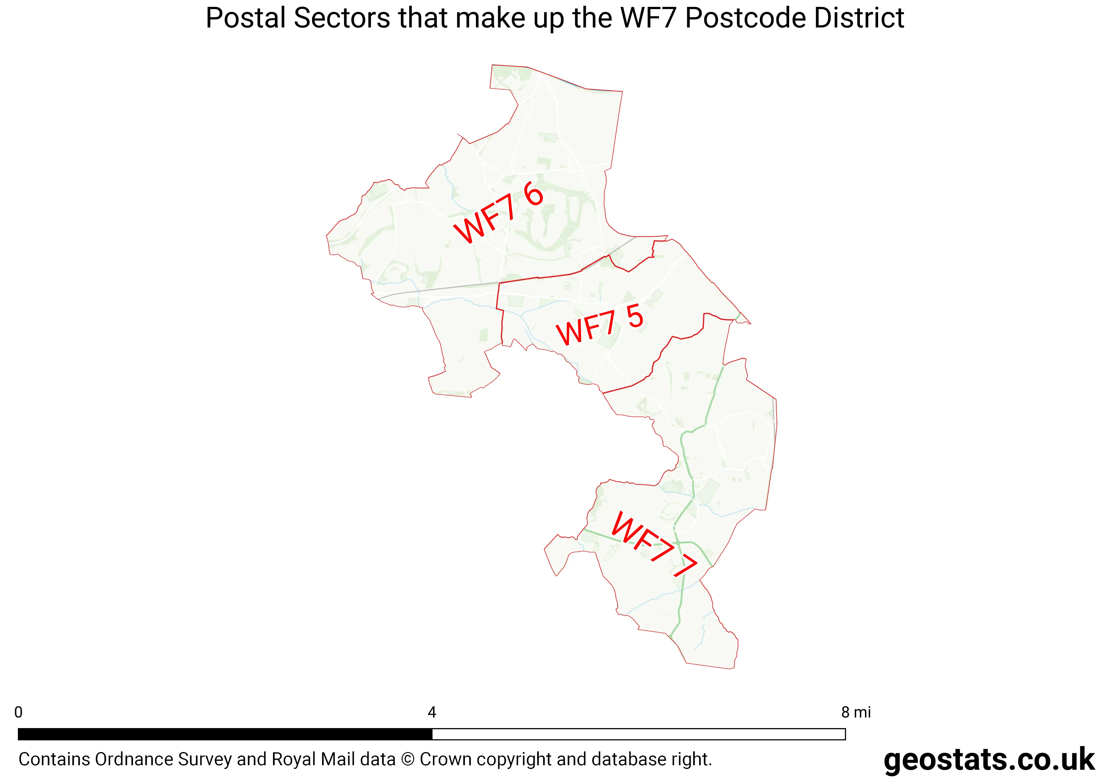 Map of the WF7  District