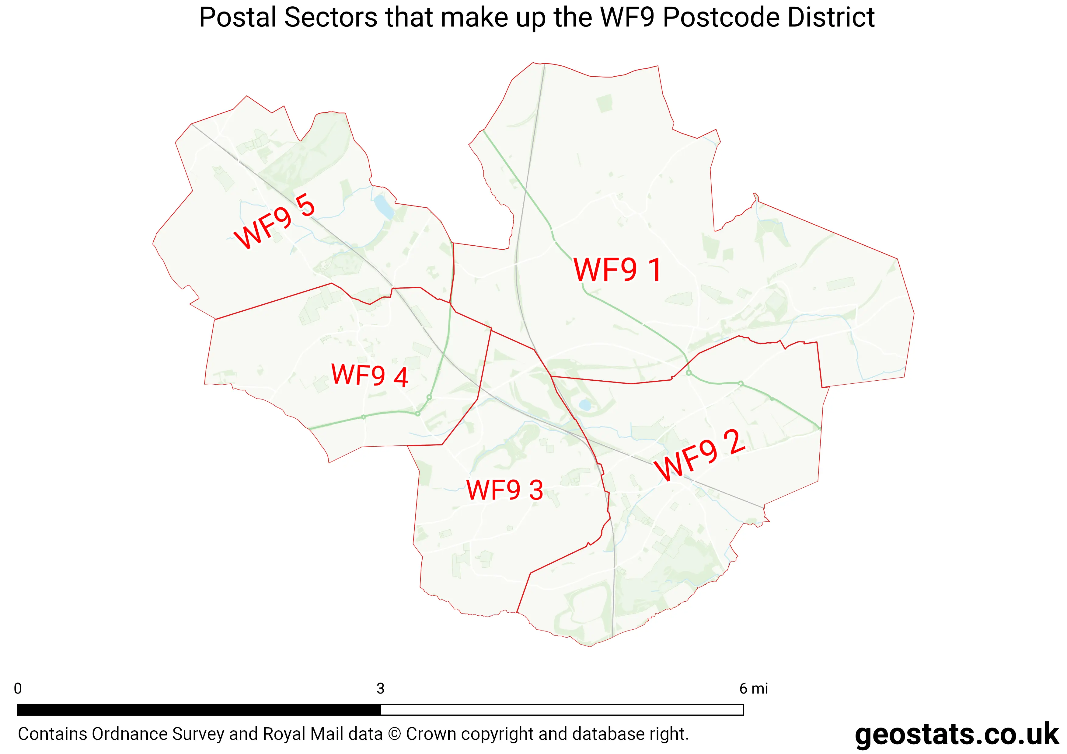 Map of the WF9  District