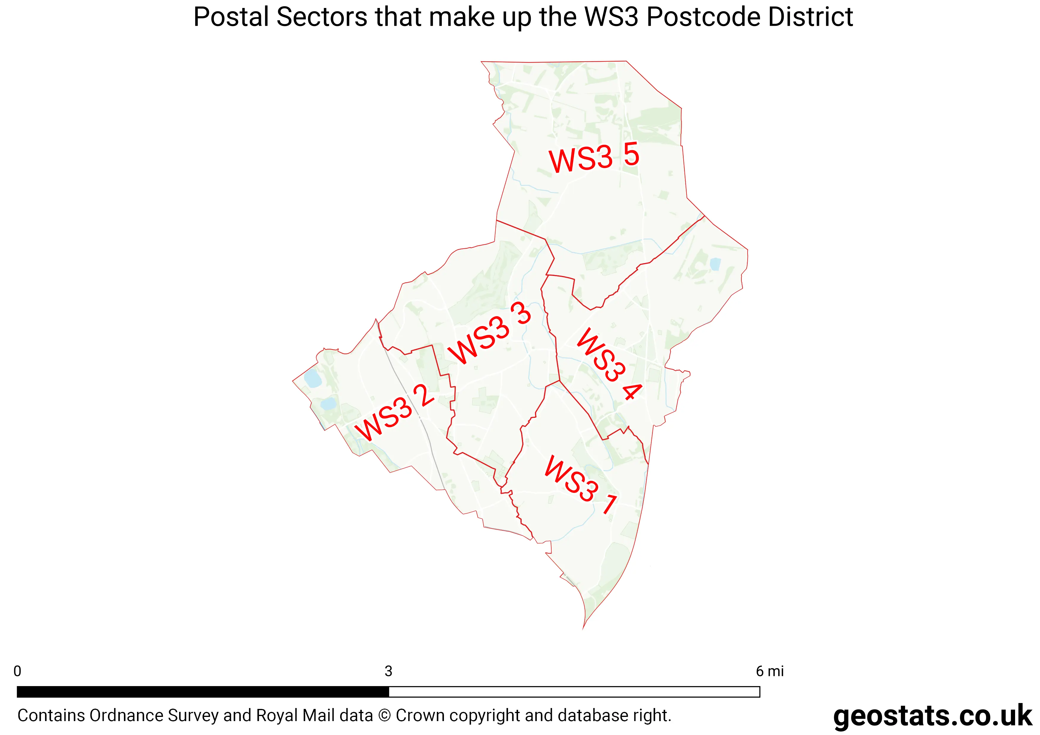 Map of the WS3  District