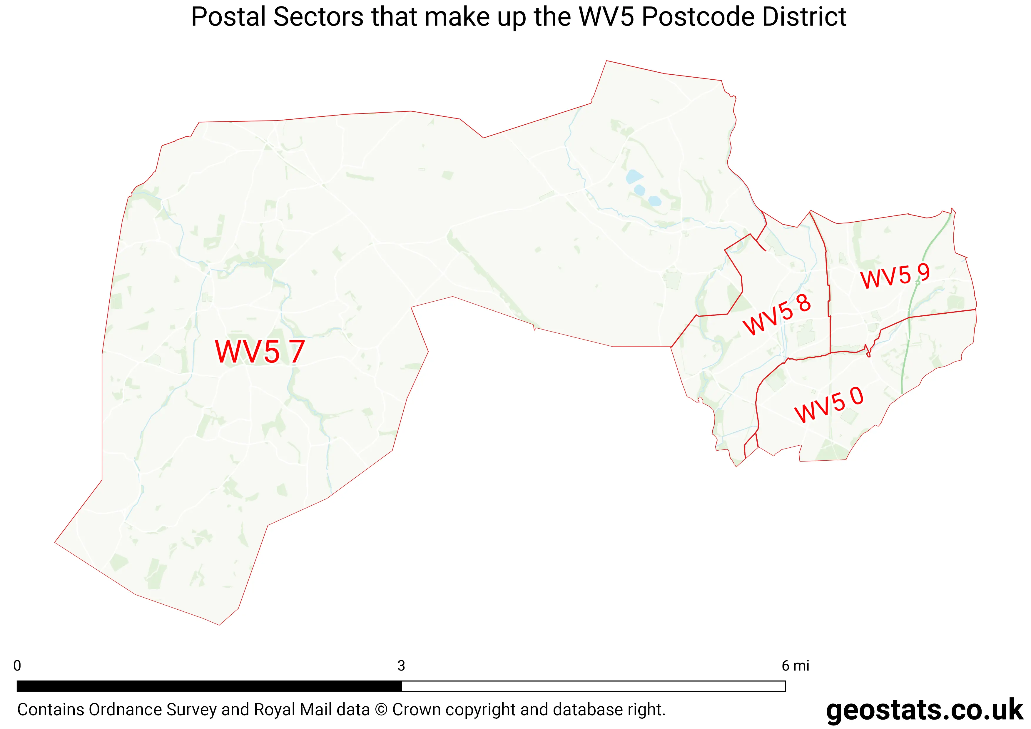 Map of the WV5  District